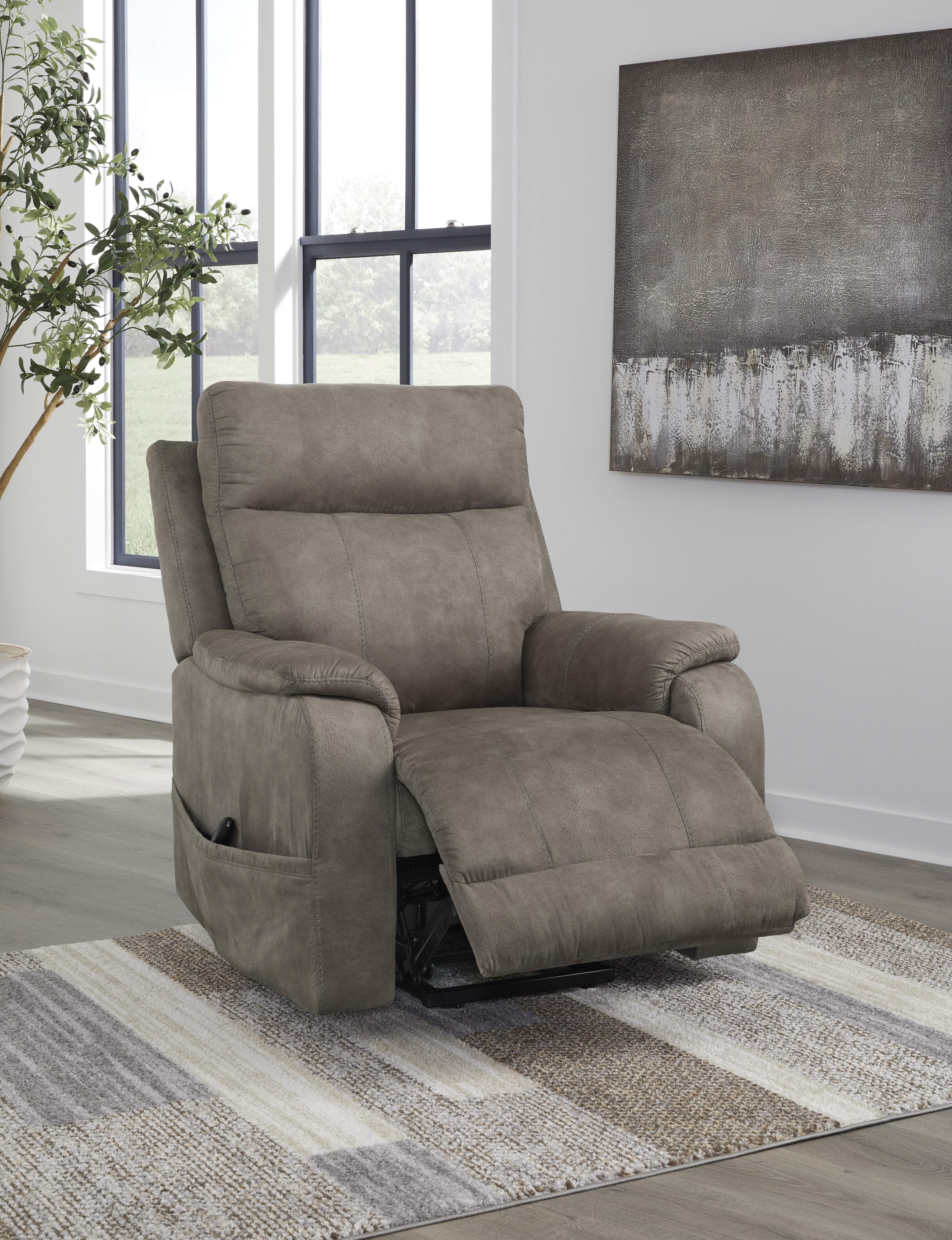Leather Recliner at Superior Rent To Own